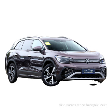 Новый электрический автомобиль Длинной крейсерский диапазон 425 км VW ID4 ID6 Crozz Auto Electric 5 дверной 5 -местный электрический внедорожник